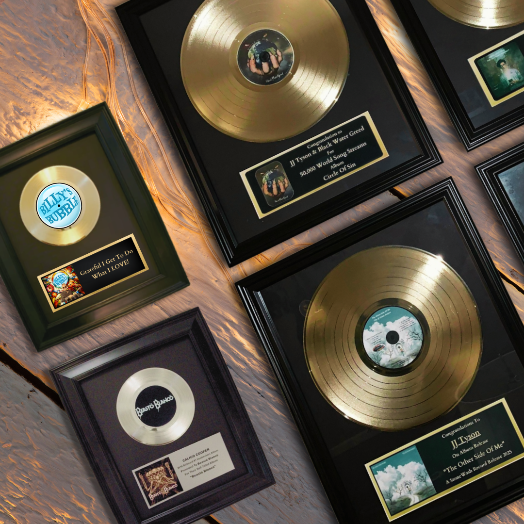Custom Gold & Platinum Record Awards