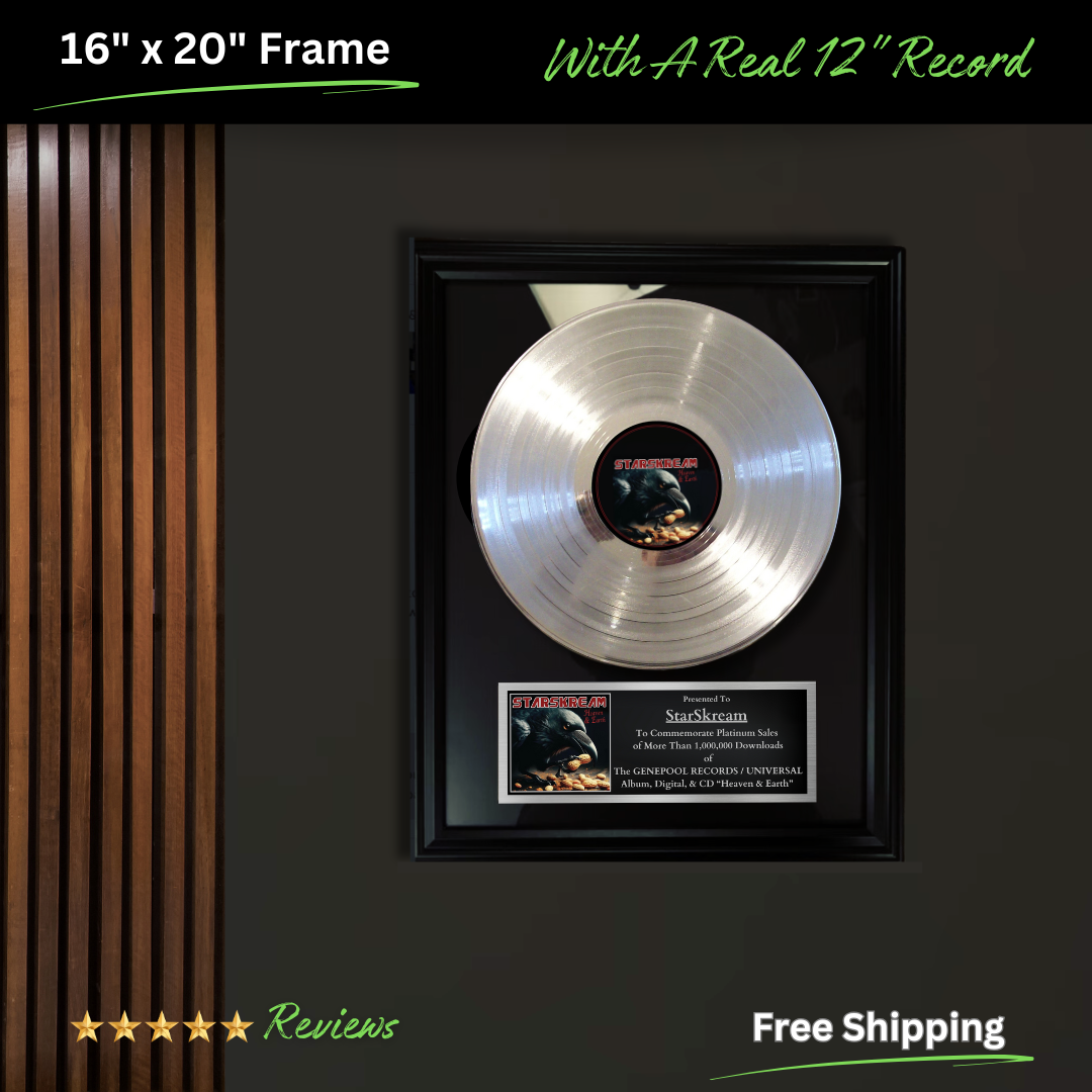 Custom Gold & Platinum Record Awards