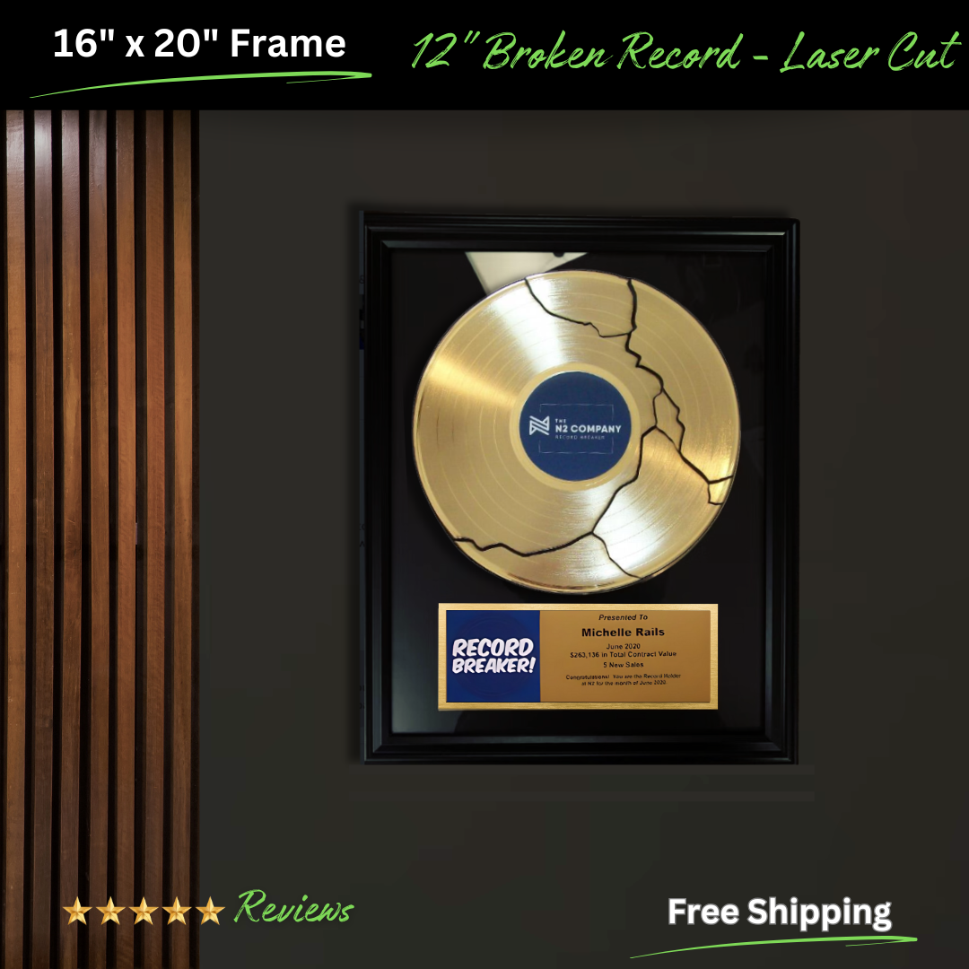 Custom Gold & Platinum Record Awards