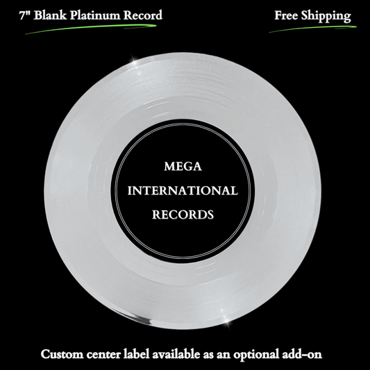 Blank Gold & Platinum Records - StudioSound77