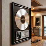 16" x 20" Framed record award with 12" record, $199.99