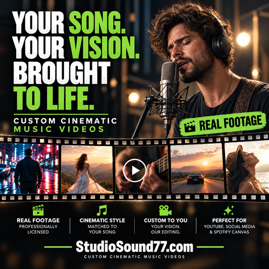 Custom Cinematic Music Videos