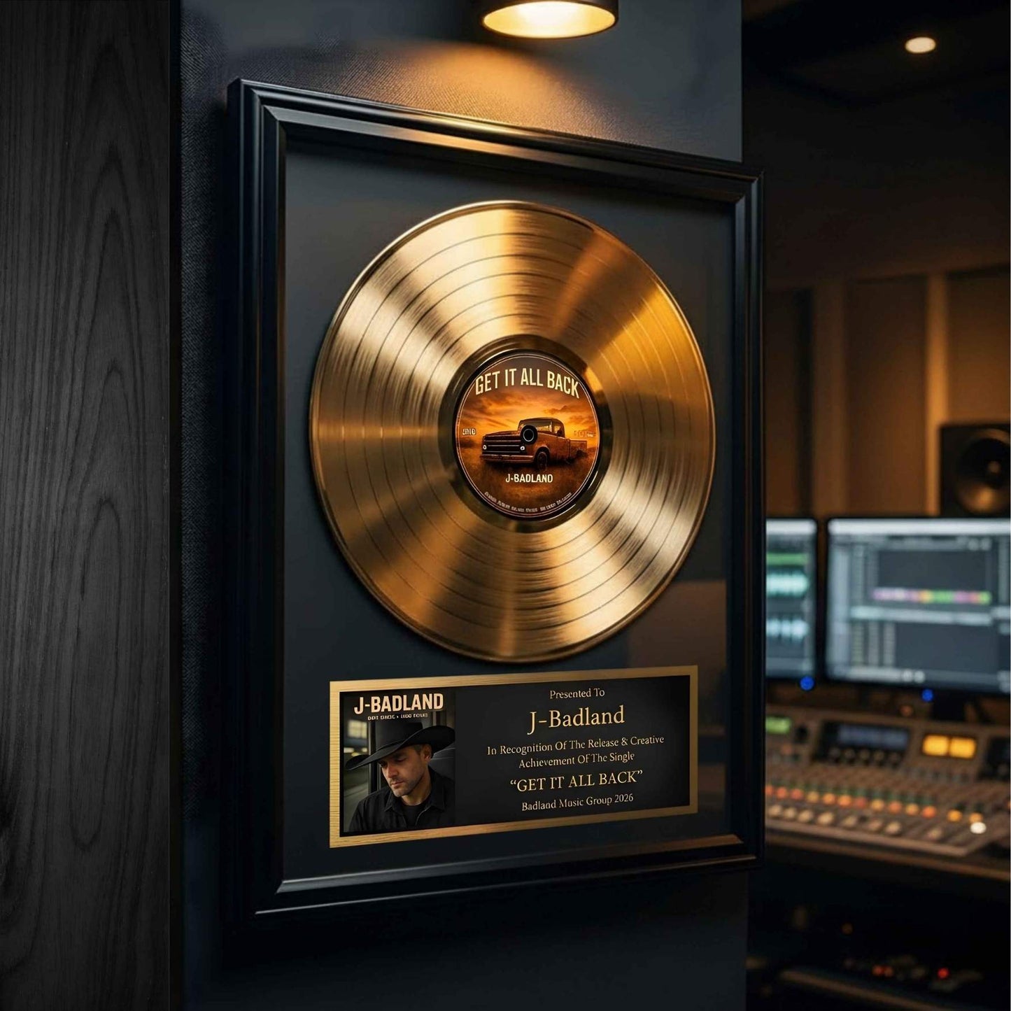 Turn Your Music Milestones Into A Framed Gold or Platinum Record Worth Displaying
