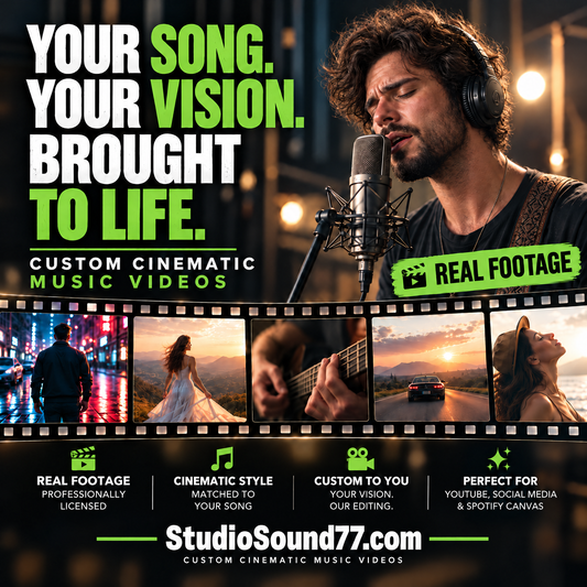 Custom Cinematic Music Videos