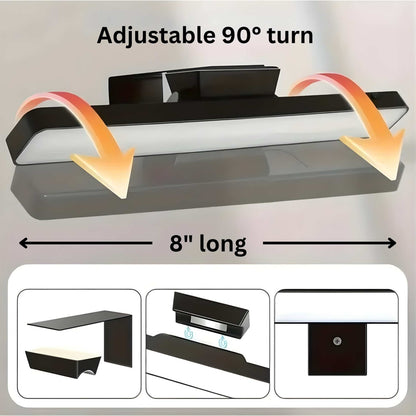 Rechargeable LED frame light, 3 color modes, dimmable, with remote