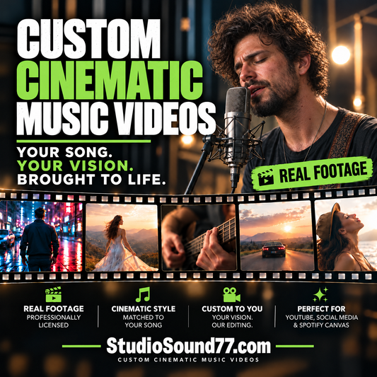 Custom Cinematic Music Videos