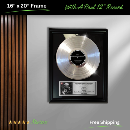 Custom Gold & Platinum Record Awards