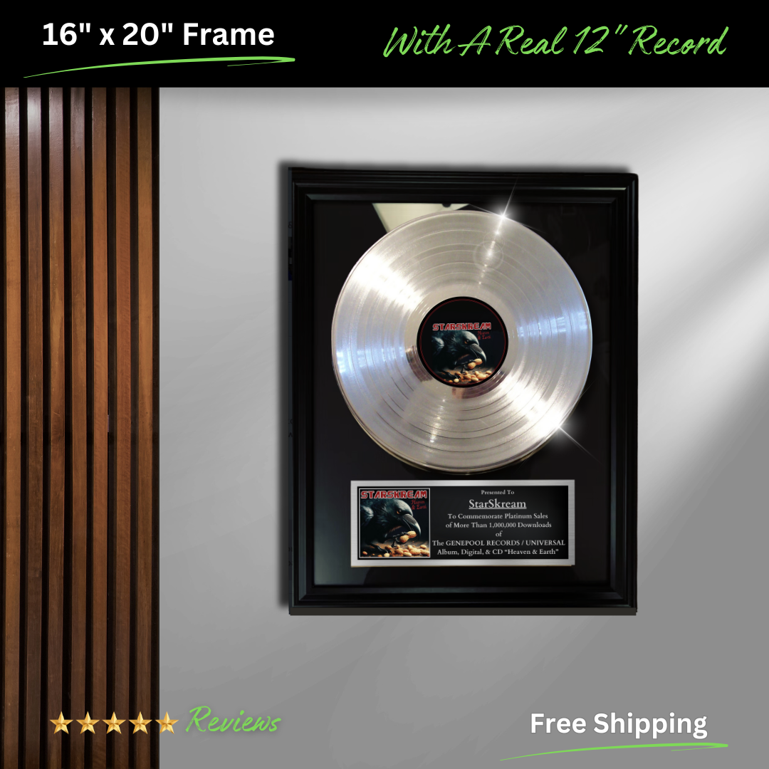 Custom Gold & Platinum Record Awards