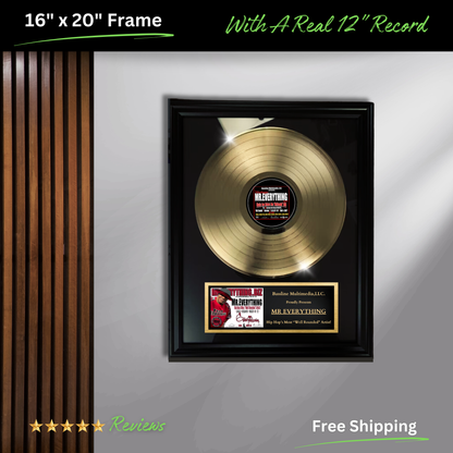Custom Gold & Platinum Record Awards