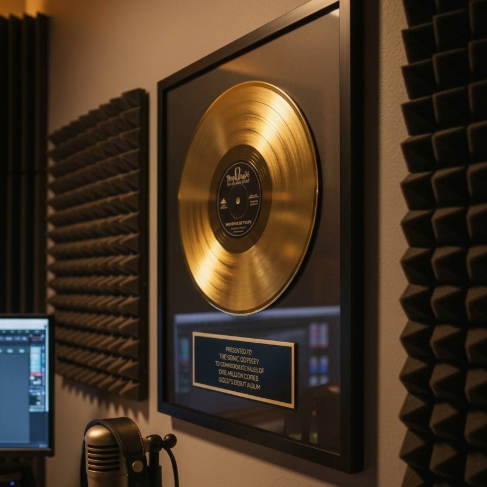 Custom Gold & Platinum Record Awards - StudioSound77