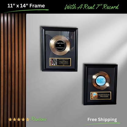 Custom Gold & Platinum Record Awards
