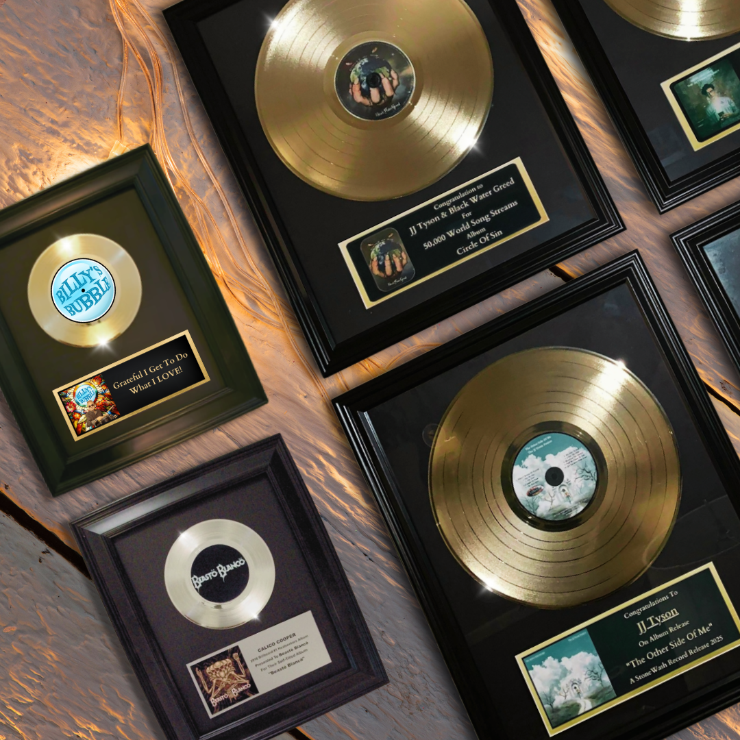 Custom Gold & Platinum Record Awards